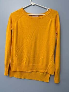 Philosophy Republic Clothing Sweater Size XS Yellow Long Sleeve